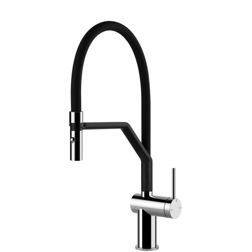 Gessi Inedito Goose Neck Semi-Professional Spray Mixer
