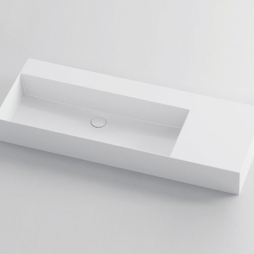 Studio Bagno Shard 102 X Plan - Left Wall Basin