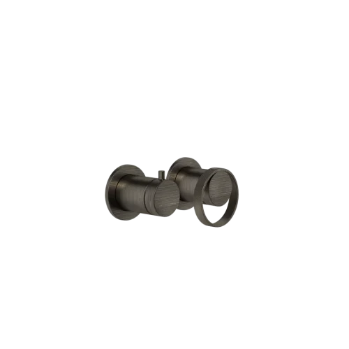 Gessi Anello Wall-mounted mixer two-way, automatic bath/ shower diverter