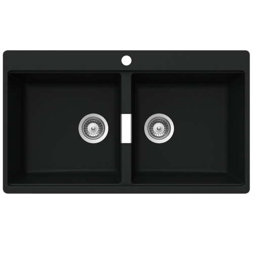 Abey Schock Double 1TH Bowl