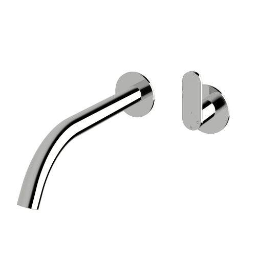 Sussex Duet Progressive Wall Basin Mixer System 200mm