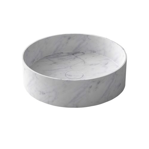 ARCISTONE 400 x 110mm Above Counter Basin - Carrera Marble