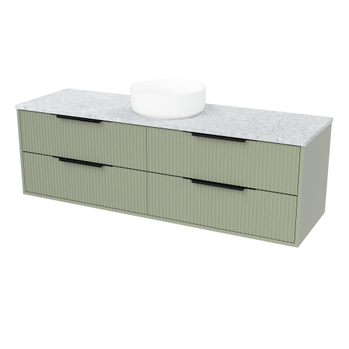 Timberline Emmett 1500mm Wall Mounted Vanity with Single Bowl