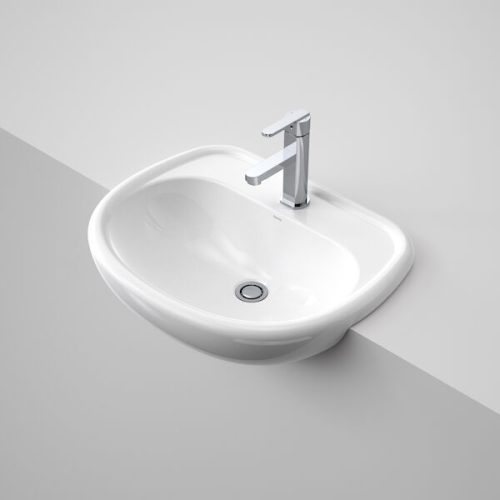 Caroma Caravelle 550 Semi Recessed Basin - 1TH