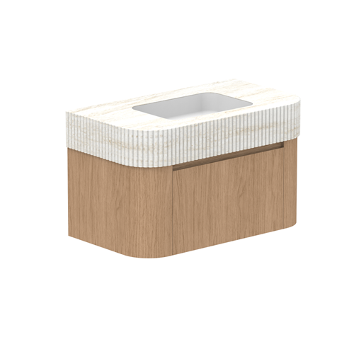 ADP Surry 900 Wall Hung Vanity, with Imperial Stone Top