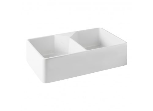 Turner Hastings Chester 80 x 50 Double Fine Fireclay Farmhouse Butler Sink