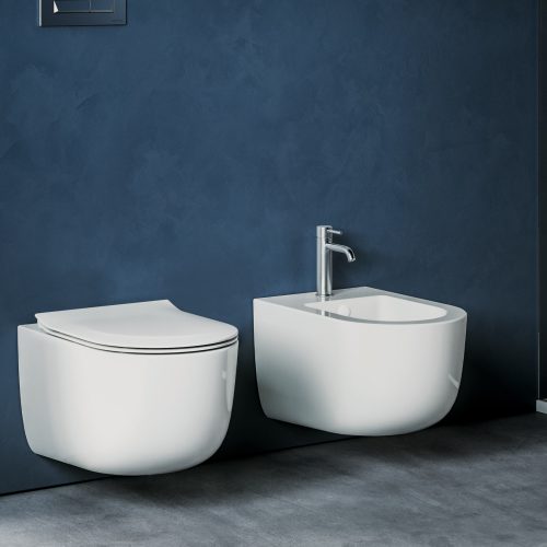 Studio Bagno Futura Vortex Flush Wall Hung Pan