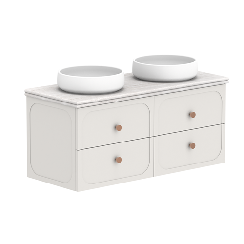 ADP Madden 1200 Wall Hung Vanity, Double Bowl
