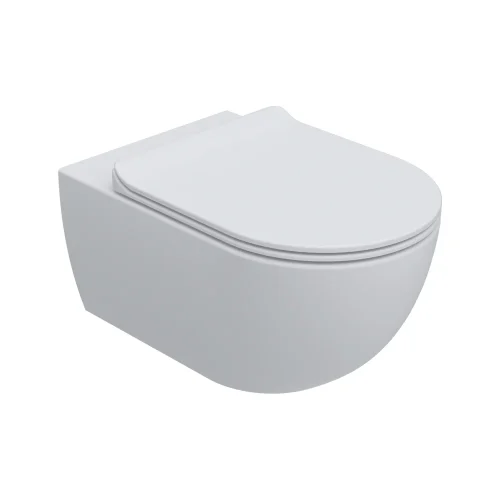 Parisi App Wall Hung Pan (Go Silent) incl. Soft Close Seat