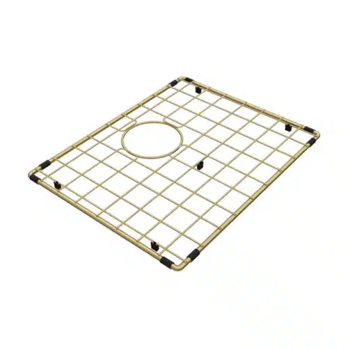 Parisi Quadro Sink Protector 500x390mm (550 Bowl) Brushed Brass