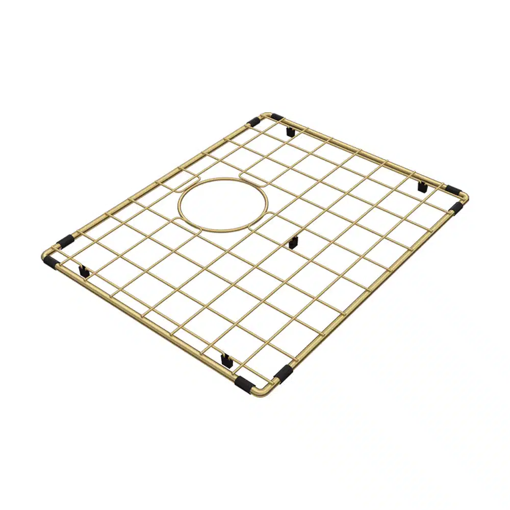 Parisi Quadro Sink Protector 500x390mm (550 Bowl) Brushed Brass
